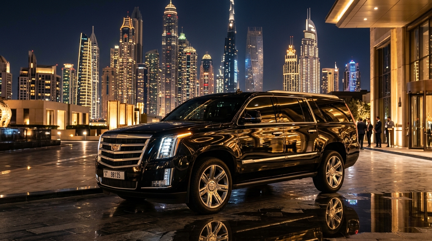 Cadillac Escalade ESV Dubai Chauffeur