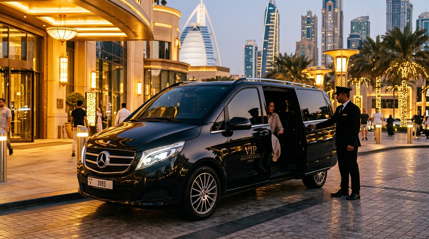 Mercedes-Benz V-Class VIP Chauffeur Dubai